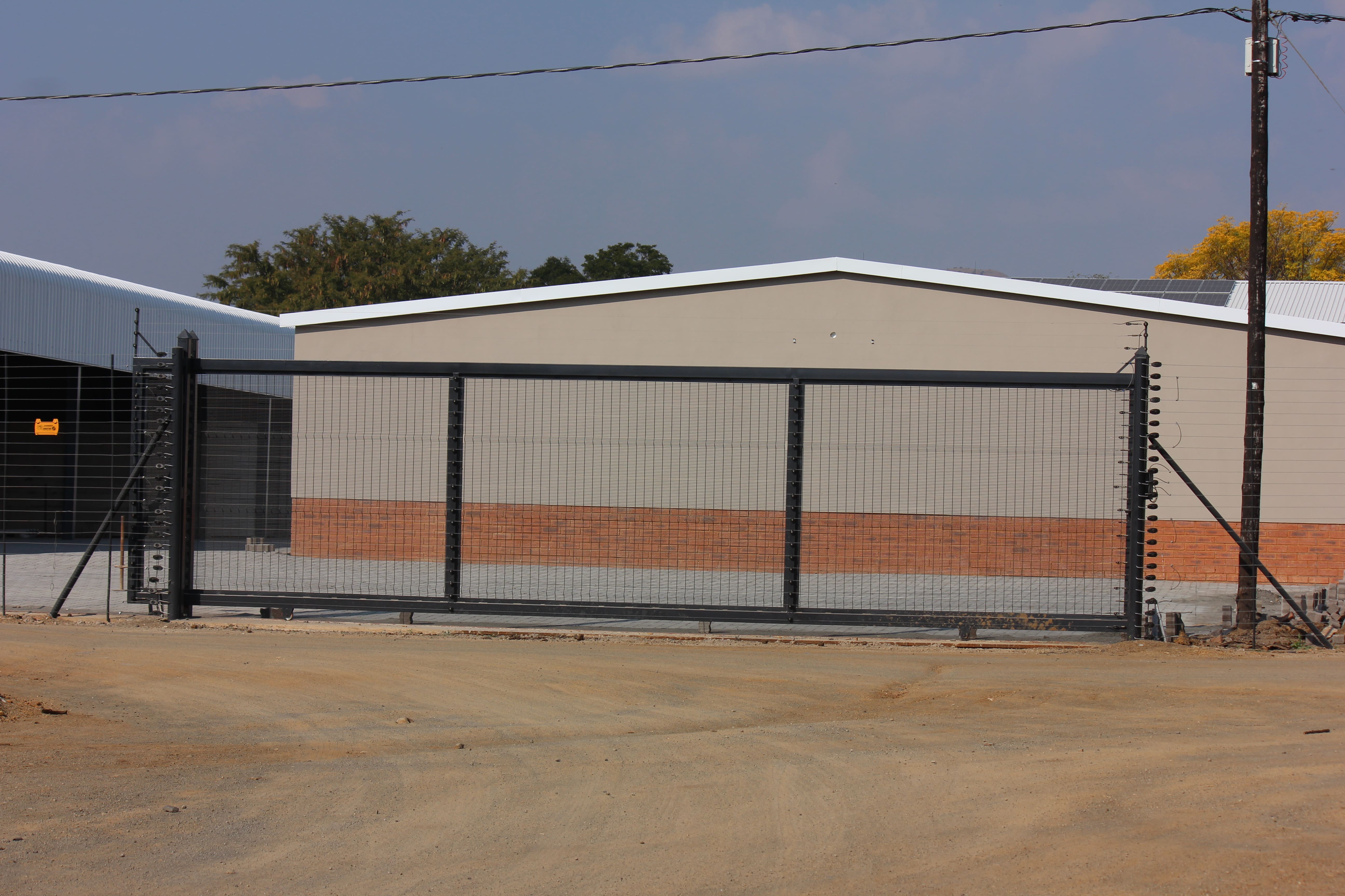 M & M Storage Solutions access gate