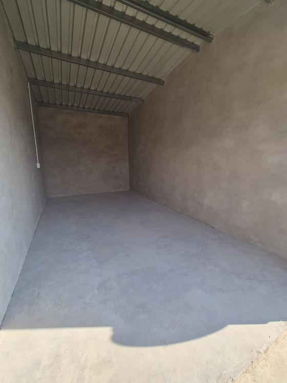 3m x 6m lockable storage unit interior
