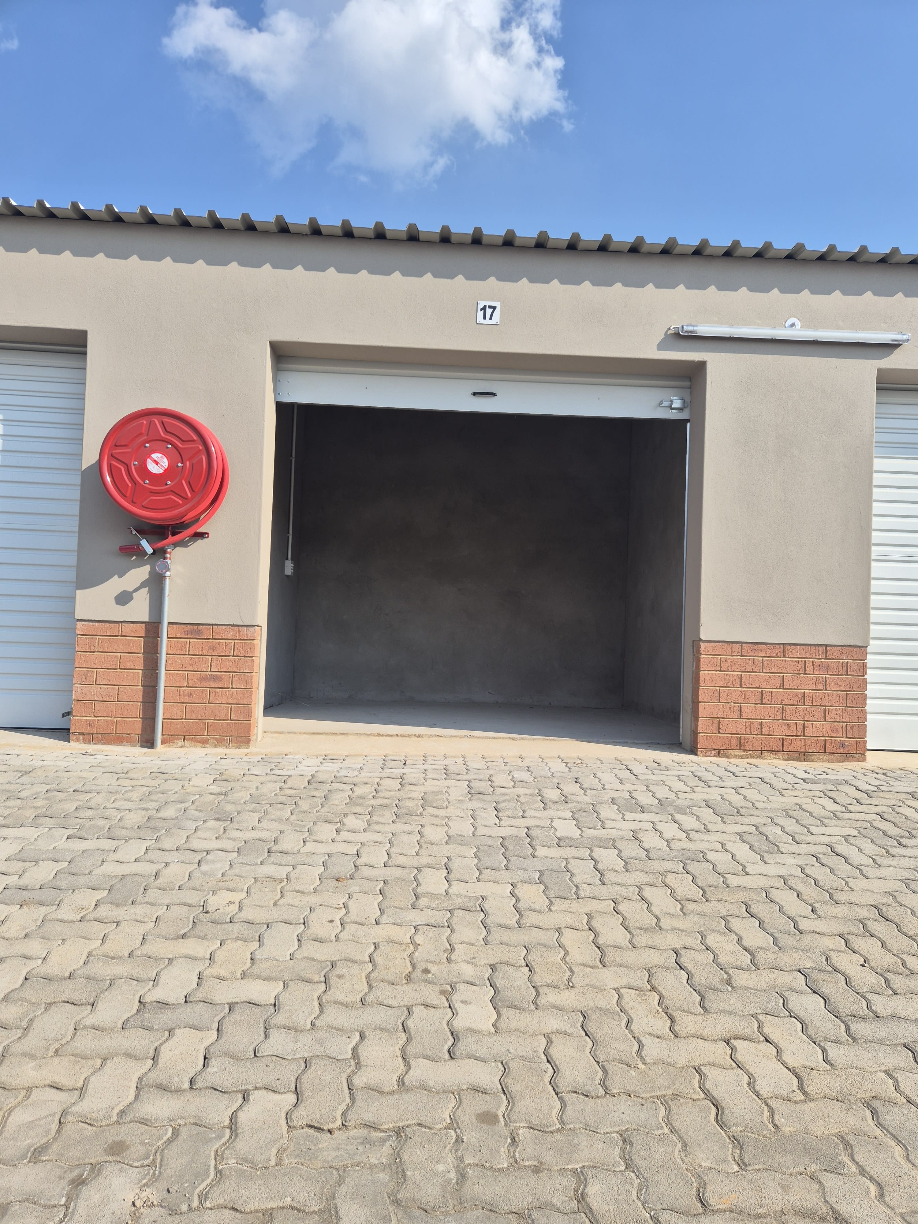3m x 3m lockable storage unit