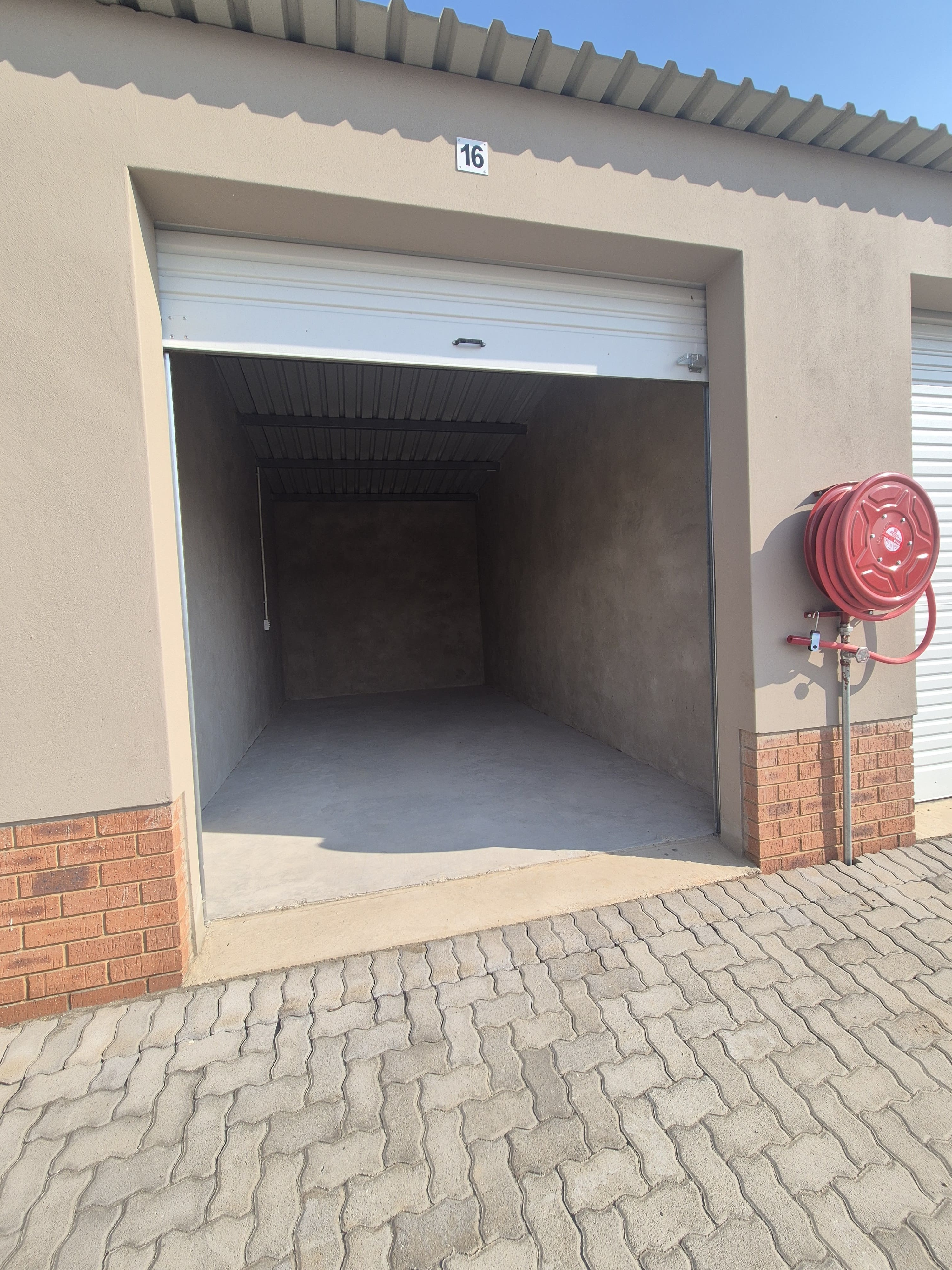 3m x 6m lockable storage unit