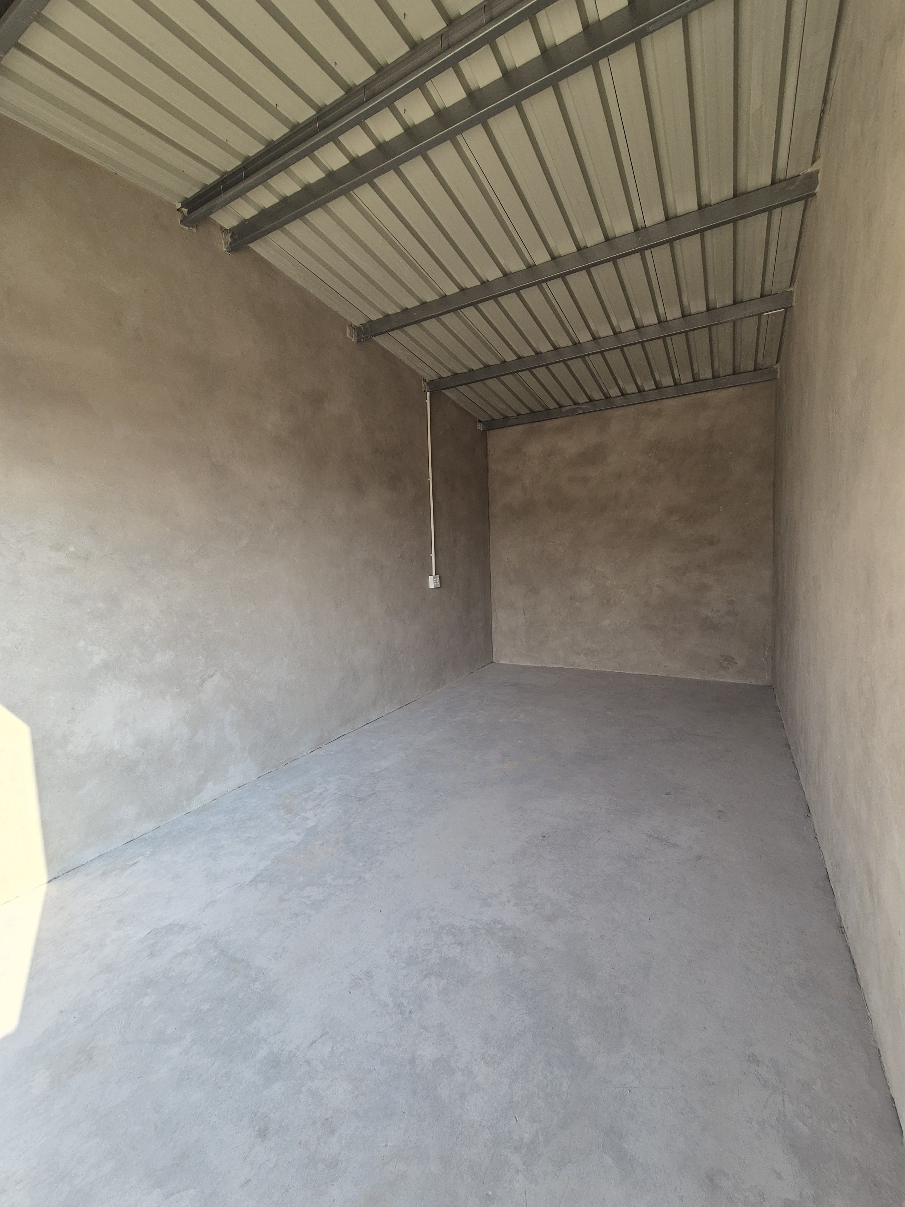3m x 6m lockable storage unit