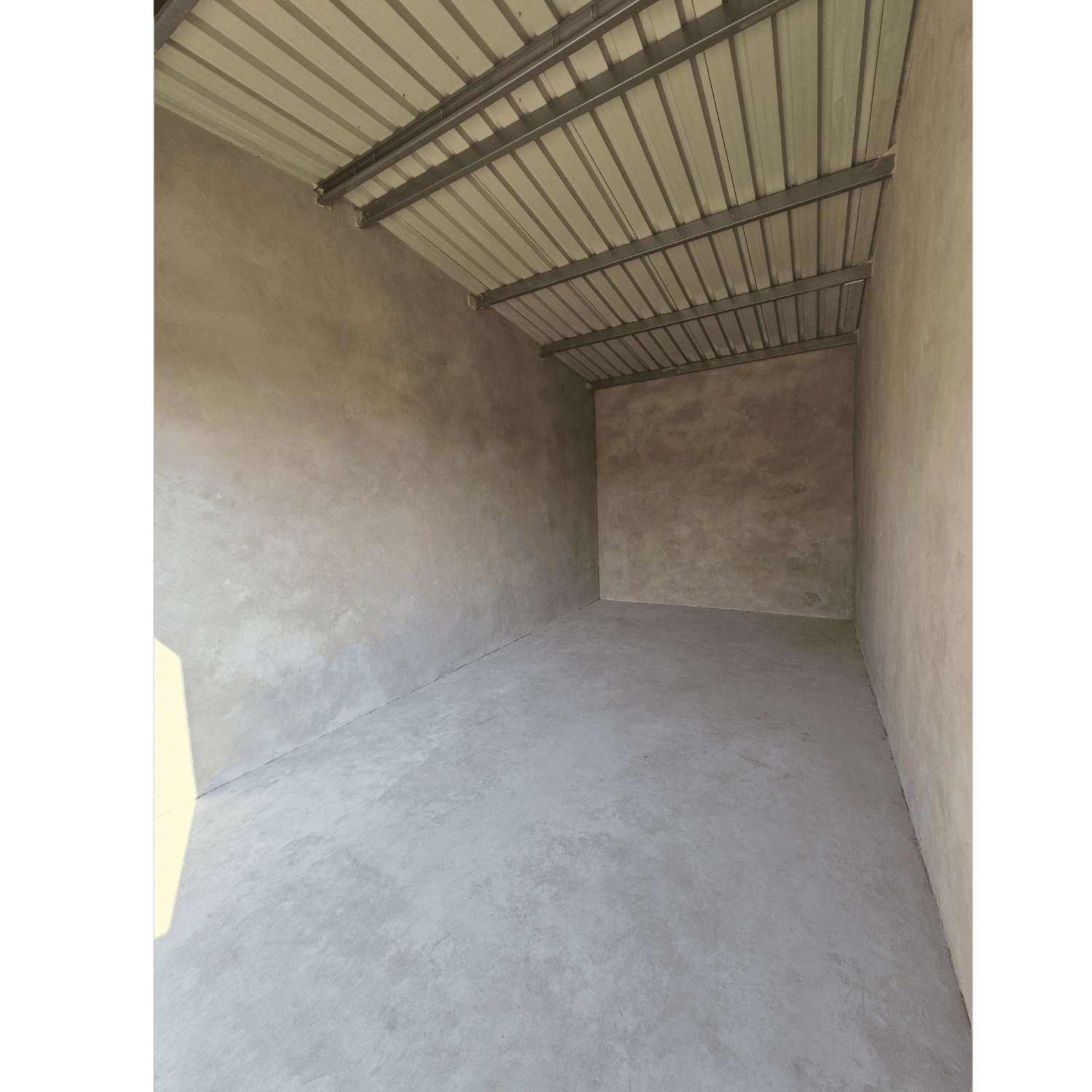 3m x 6m lockable storage unit